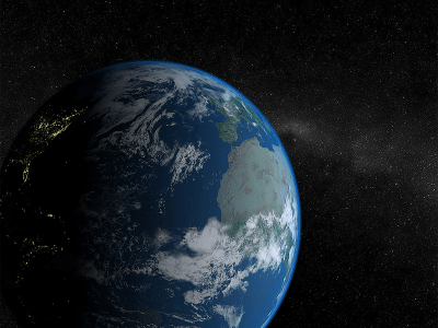 Screenshot of the application Solar System - Earth 3D - #2
