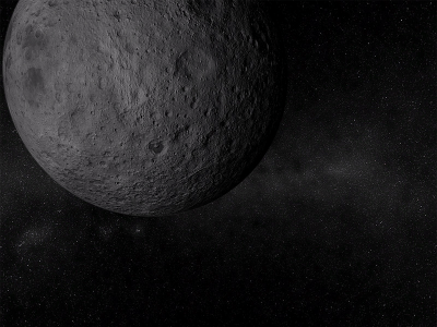 Screenshot of the application Solar System - Moon 3D - #2