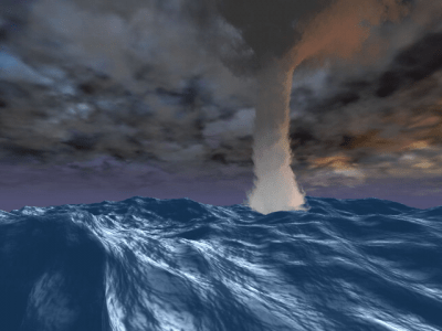 Screenshot of the application Sea Storm 3D - #1