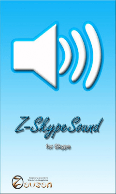 Screenshot of the application Z - SkypeSound for Skype - #1