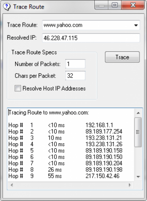 Screenshot of the application My IP Address - #6