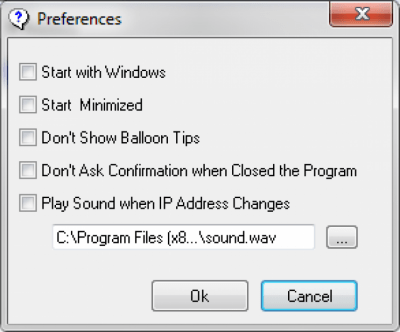 Screenshot of the application My IP Address - #7