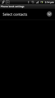 Screenshot of the application Smart Extras Phone Book - #4