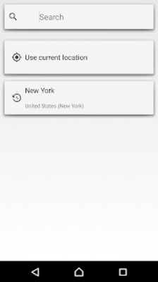 Screenshot of the application Weather Widget - Smart Extras - #4