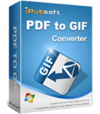 Screenshot of the application iPubsoft PDF to GIF Converter for Windows - #1