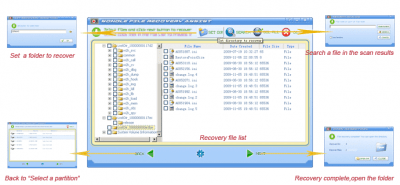 Screenshot of the application File Recovery Assist - #1