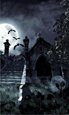 Screenshot of the application Gothic Cemetery Live Wallpaper - #2
