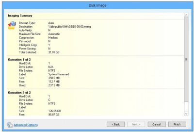 Screenshot of the application Macrium Reflect Free - #3