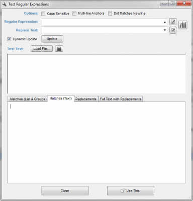 Screenshot of the application TextCrawler - #3