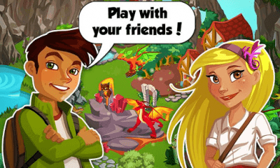 Screenshot of the application History of Dragons. Easter - #4