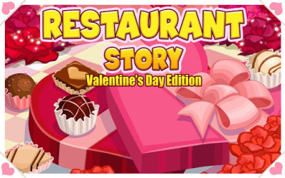 Screenshot of the application History of the restaurant. Valentine's Day - #5