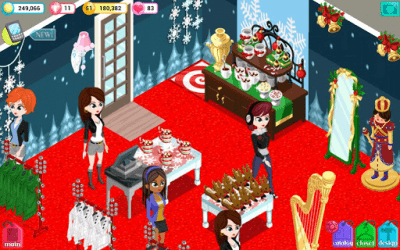 Screenshot of the application Boutique history. Christmas - #3