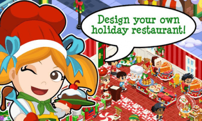 Screenshot of the application History of the restaurant. Christmas - #1