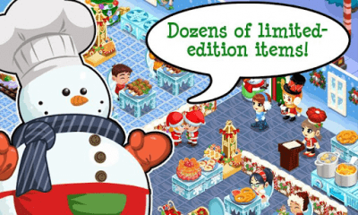 Screenshot of the application History of the restaurant. Christmas - #3