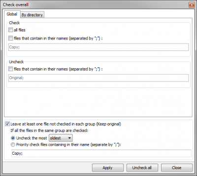 Screenshot of the application NODouble - #4
