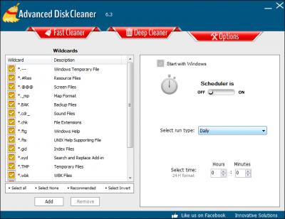 Screenshot of the application Advanced Disk Cleaner - #4