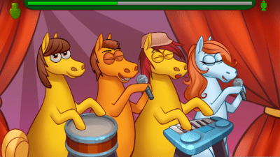 Screenshot of the application Singing Horses - #4