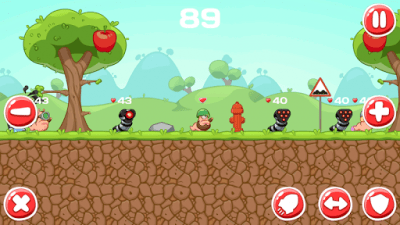 Screenshot of the application The War of the Worms - #3