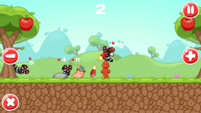 Screenshot of the application The War of the Worms - #6