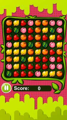 Screenshot of the application Fruit Popper - #3