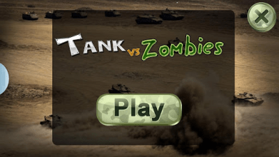 Screenshot of the application Tank Against Zombies - #2