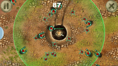 Screenshot of the application Tank Against Zombies - #4