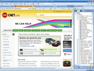 Screenshot of the application Multi-Browser XP - #1