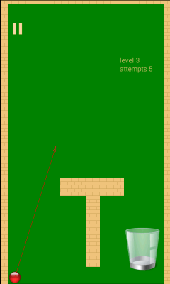 Screenshot of the application Red Ball - #4