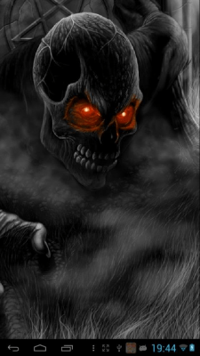 Screenshot of the application Skull lightning eyes - #4