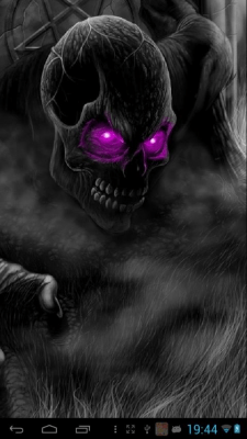 Screenshot of the application Skull lightning eyes - #7