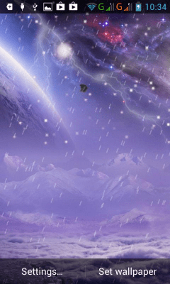 Screenshot of the application Fantasy world - #10