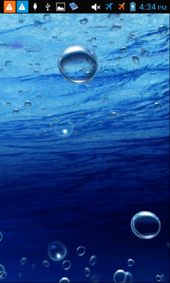 Screenshot of the application Bubbles - #7