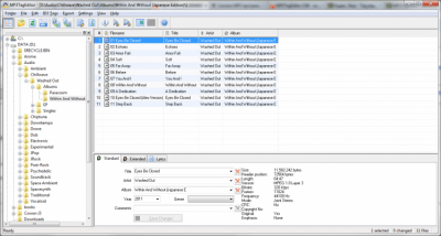 Screenshot of the application MP3TagEditor - #1