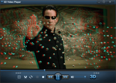 Screenshot of the application 3D Video Player - #2