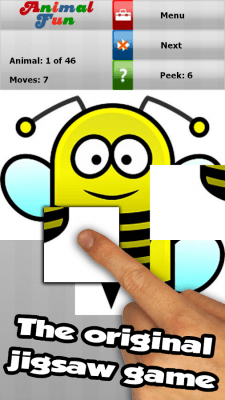 Screenshot of the application Animal fun - a puzzle for kids - #10