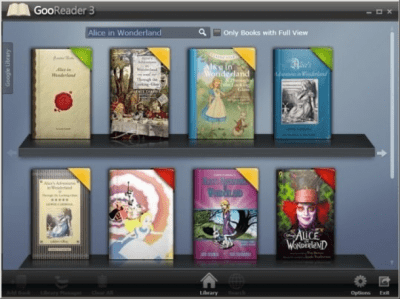 Screenshot of the application GooReader - #1