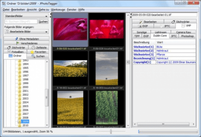 Screenshot of the application JPhotoTagger - #2