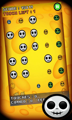 Screenshot of the application Bubble Blast Halloween - #4