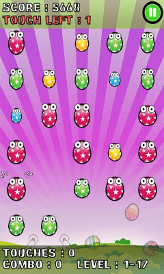 Screenshot of the application Bubble Blast Easter - #1