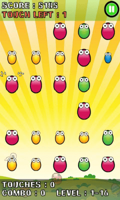 Screenshot of the application Bubble Blast Easter - #2