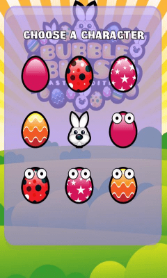 Screenshot of the application Bubble Blast Easter - #8
