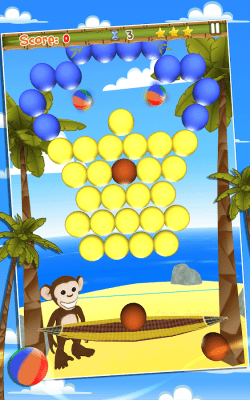 Screenshot of the application Bubble Shoot - #5