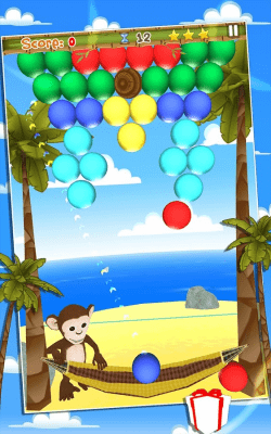 Screenshot of the application Bubble Shoot - #13