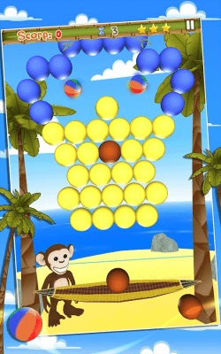 Screenshot of the application Bubble Shoot - #15