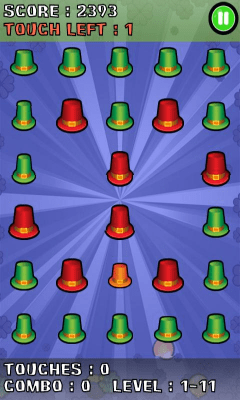 Screenshot of the application Bubble Blast St Patrick's Day - #4