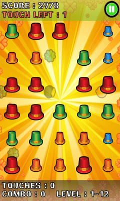 Screenshot of the application Bubble Blast St Patrick's Day - #5