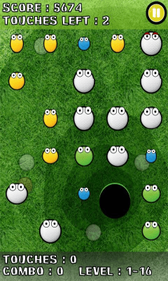 Screenshot of the application Bubble Blast Sports - #4