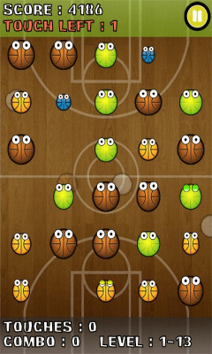 Screenshot of the application Bubble Blast Sports - #7