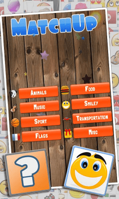 Screenshot of the application MatchUp - #15