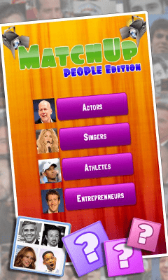 Screenshot of the application MatchUp People - #5